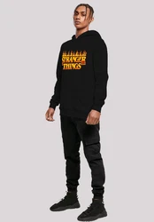 F4NT4STIC Kapuzenpullover Stranger Things Fire Logo Rot/Braun/Schwarz/Orange