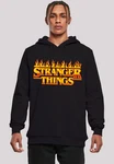F4NT4STIC Kapuzenpullover Stranger Things Fire Logo Rot/Braun/Schwarz/Orange