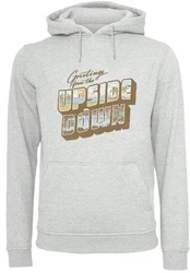 F4NT4STIC Kapuzenpullover Stranger Things Greetings From Upside Down Grau/Braun/Hellgrau
