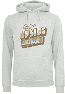 F4NT4STIC Kapuzenpullover Stranger Things Greetings From Upside Down Grau/Braun/Hellgrau