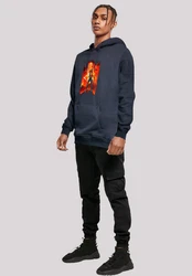 F4NT4STIC Kapuzenpullover Stranger Things Hell Guitar Rot/Braun