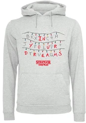 F4NT4STIC Kapuzenpullover Stranger Things In Your Dreams Netflix TV Series Grau/Silber