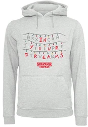 F4NT4STIC Kapuzenpullover Stranger Things In Your Dreams Netflix TV Series Grau/Silber
