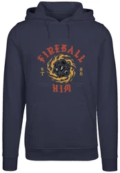 F4NT4STIC Kapuzenpullover Stranger Things Fireball Dice Netflix TV Series Blau/Dunkelblau/Grau