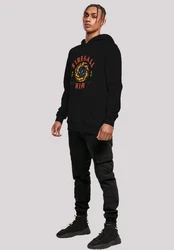 F4NT4STIC Kapuzenpullover Stranger Things Fireball Dice Netflix TV Series Schwarz/Dunkelblau/Rot