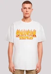 F4NT4STIC T-Shirt Stranger Things Fire Logo Rot/Weiß/Orange/Braun/Gelb