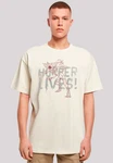F4NT4STIC T-Shirt Stranger Things Hoppers Live Khaki/Braun/Beige/Grau/Weiß
