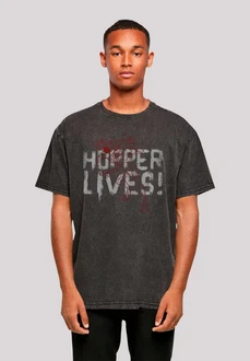 F4NT4STIC T-Shirt Stranger Things Hoppers Live Netflix TV Series