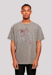 F4NT4STIC T-Shirt Stranger Things Hoppers Live Netflix TV Series Hellgrau/Rot/Grau/Braun