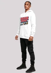 F4NT4STIC Kapuzenpullover Stranger Things Caricature Logo Netflix TV Series Weiß/Silber/Lila/Braun/Gelb/Grau