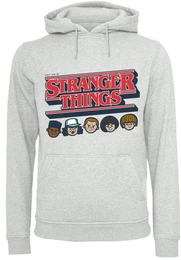 Kapuzenpullover Stranger Things Caricature Logo Netflix TV Series Premium Qualitt