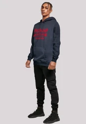 F4NT4STIC Kapuzenpullover Stranger Things Flames Netflix TV Series Rot/Dunkelblau