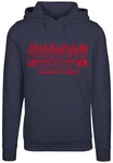 F4NT4STIC Kapuzenpullover Stranger Things Flames Netflix TV Series Rot/Dunkelblau
