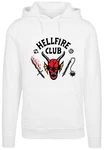 F4NT4STIC Kapuzenpullover Stranger Things Hellfire Club Netflix TV Series Weiß/Rot