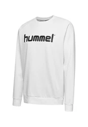 hummel Sweatshirt Logoprint Sport Sweatshirt Pullover mit Raglanärmel (7250) Weiß (7250/203515)