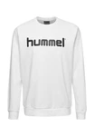 hummel Sweatshirt Logoprint Sport Sweatshirt Pullover mit Raglanärmel (7250) Weiß (7250/203515)