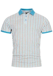 Indicode Poloshirt INHermann Hellblau/Blau/Mischfarben