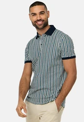 Indicode Poloshirt INHermann Blau/Hellblau/Türkis/Dunkelblau