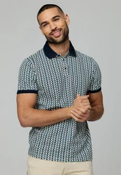Indicode Poloshirt INHermann Blau/Hellblau/Türkis/Dunkelblau