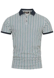 Indicode Poloshirt INHermann Blau/Hellblau/Türkis/Dunkelblau