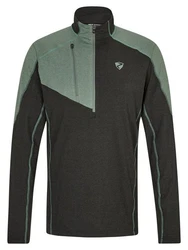 Ziener Rollkragenshirt JAPVO man (underlayer) schwarz/grün