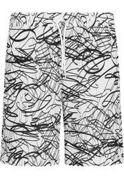 Stoffhose Herren Viscose AOP Resort Shorts (1-tlg)