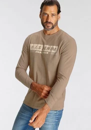 Longsleeve Langarm, bedruckt, Rundhalsausschnitt, fr die Freizeit