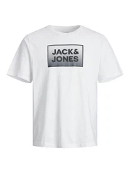 Jack & Jones Kurzarmshirt JJSTEEL TEE SS CREW NECK Hellblau/Schwarz/Khaki