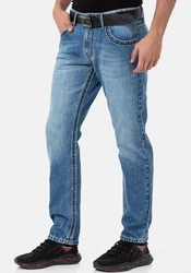 Cipo & Baxx Regular-fit Jeans Blau/Hellblau
