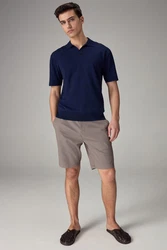 Next Polokragenpullover Regular Fit Trophy Dunkelblau/Blau