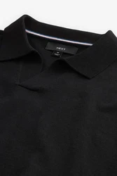 Next Polokragenpullover Regular Fit Trophy Schwarz