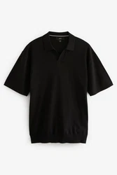 Next Polokragenpullover Regular Fit Trophy Schwarz