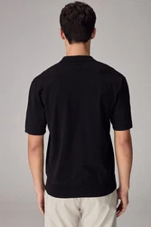 Next Polokragenpullover Regular Fit Trophy Schwarz