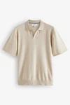Next Polokragenpullover Regular Fit Trophy Beige/Khaki/Braun
