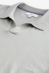 Next Polokragenpullover Regular Fit Trophy Grau/Hellgrau/Khaki