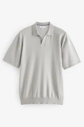 Next Polokragenpullover Regular Fit Trophy Grau/Hellgrau/Khaki