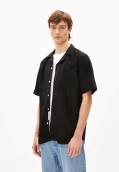 Armedangels Kurzarmhemd LOVAAR LINO Relaxed Fit 