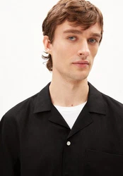 Armedangels Kurzarmhemd LOVAAR LINO Relaxed Fit 