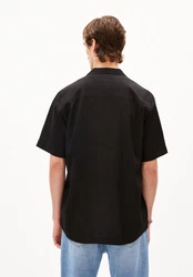 Armedangels Kurzarmhemd LOVAAR LINO Relaxed Fit 