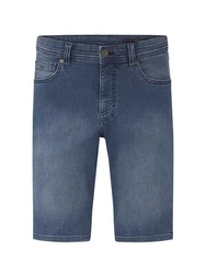 Paddock's Jeansbermudas PIPE Slim-Fit Jeansbermudas Blau/Dunkelblau/Hellblau