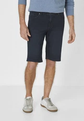 Paddock's Jeansbermudas PIPE Slim-Fit Jeansbermudas Dunkelblau/Blau