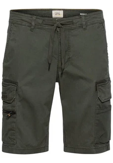 camel active Cargoshorts Regular Fit Dunkelgrün/Khaki/Grün