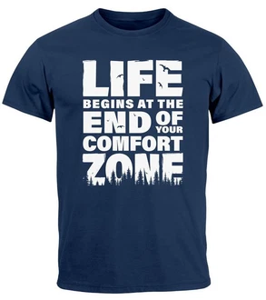 Neverless T-Shirt Life begins at the end of your Comfort Zone