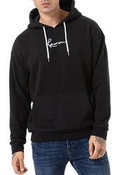 RedBridge Kapuzensweatshirt Herren Kapuzenpullover Schwarz