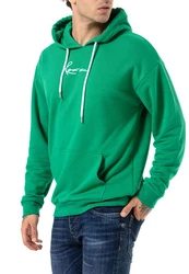RedBridge Kapuzensweatshirt Herren Kapuzenpullover Grün
