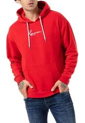 RedBridge Kapuzensweatshirt Herren Kapuzenpullover Rot