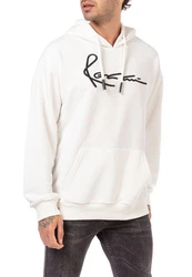 RedBridge Kapuzensweatshirt Herren Kapuzenpullover Türkis/Creme/Braun/Beige