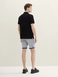 TOM TAILOR Bermudas Slim Chino Shorts Grau/Hellgrau