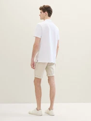 TOM TAILOR Bermudas Slim Chino Shorts Beige/Khaki