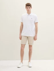 TOM TAILOR Bermudas Slim Chino Shorts Beige/Khaki